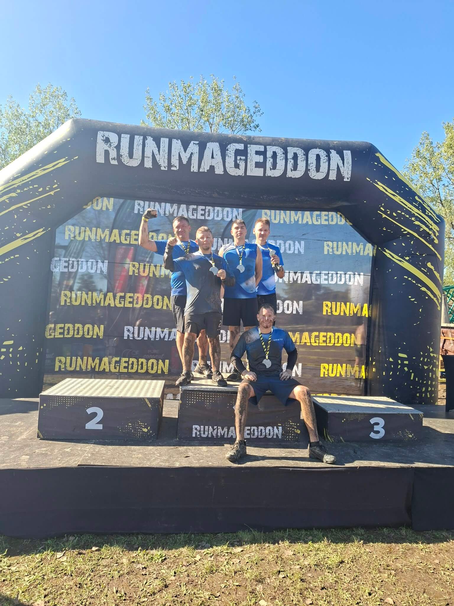 ARPANEL on the Runmageddon course!